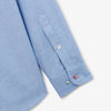 Serge Blanco L/S Blue Oxford Shirt with Multicolor Buttons