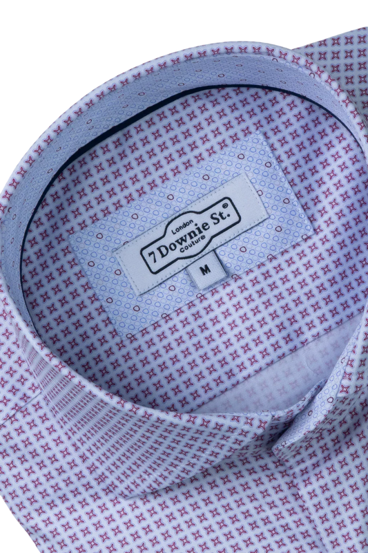 7 Downie St. 9088 pink long sleeve sport shirt for active wear and casual style