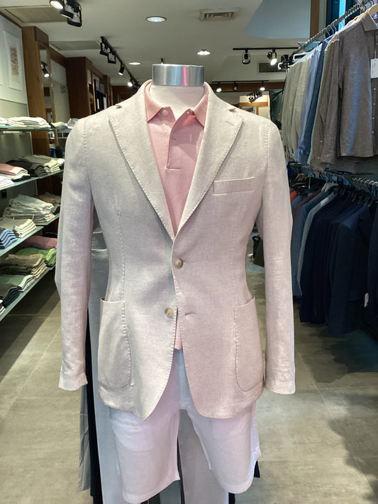 Jerry Key Cotton-Linen Jacket - Natural