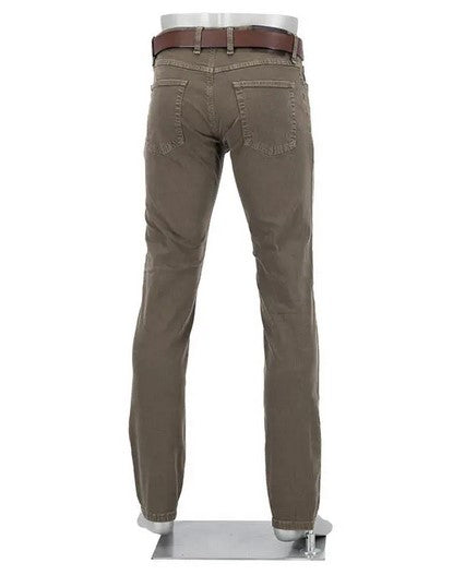 Alberto Pipe Jean in Taupe Alberto