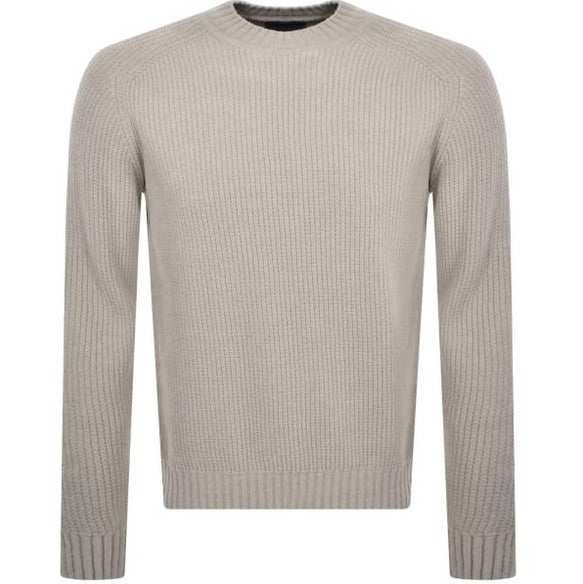 Hugo Boss Amarson Knit Sweater Hugo Boss Orange
