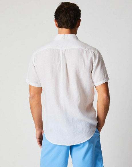Billy Reid S/S Linen Tuscumbia Shirt Button Down Billy Reid