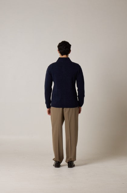 Daniele Fiesoli Yarn Dyed Merino Zipped Jacket Daniele Fiesoli