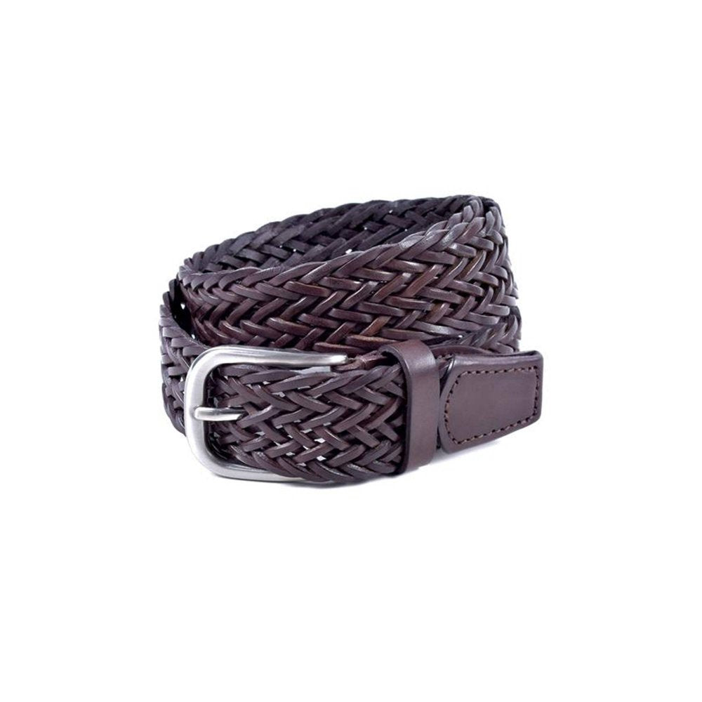 Miguel Bellido Woven Leather Belt Miguel Bellido