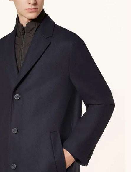 Hugo Boss Milogan Overcoat | Men's Wool Slim Fit Coat – Raggs