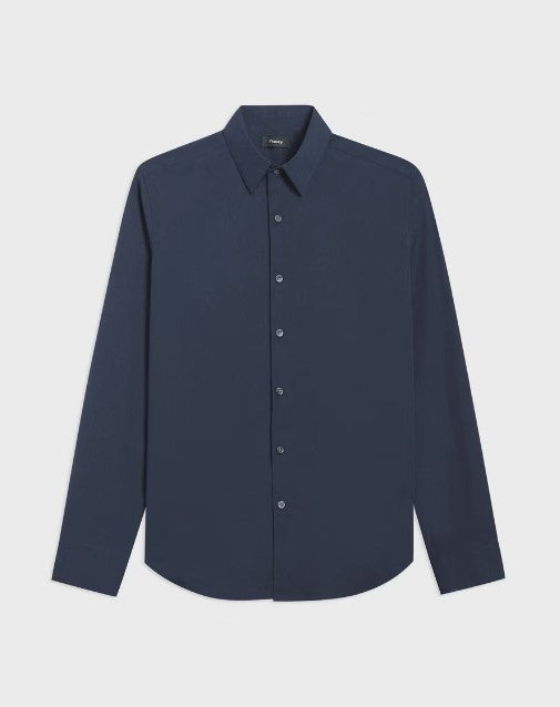 Theory Sylvain Shirt in Good Cotton THEORY