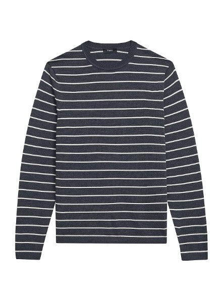 Theory Striped Wool Sweater THEORY