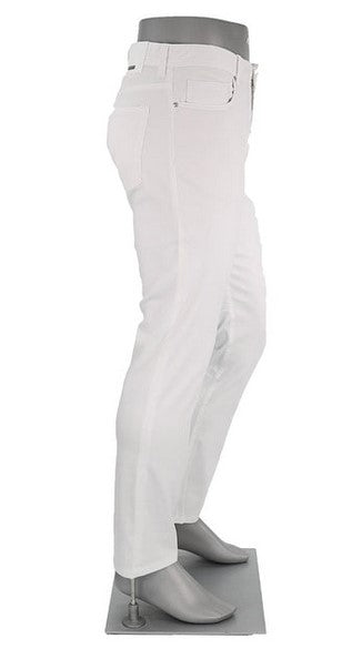 Alberto Pipe Coolmax Jean - White