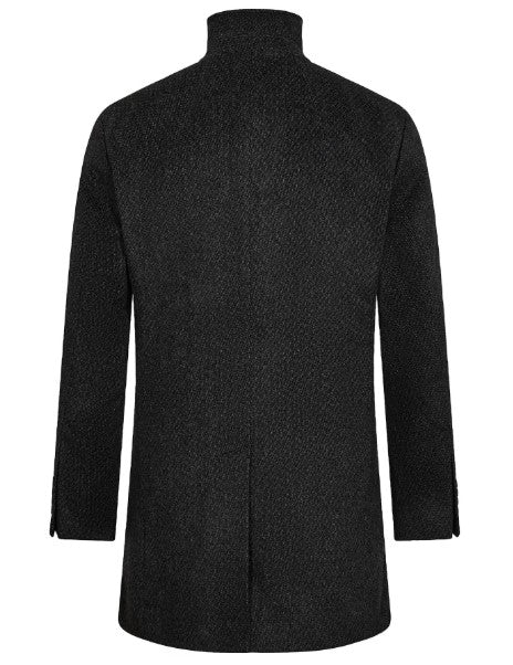 BS Ontario Slim Fit Coat - Dark Grey