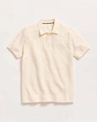 Billy Reid Lachlan Links Polo - White