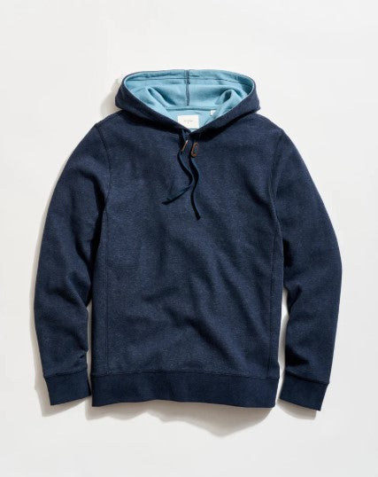 Billy Reid Rib Hoodie Pullover