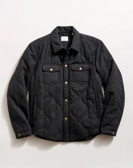 Billy Reid Onion Quilted Theo Shirt Jacket