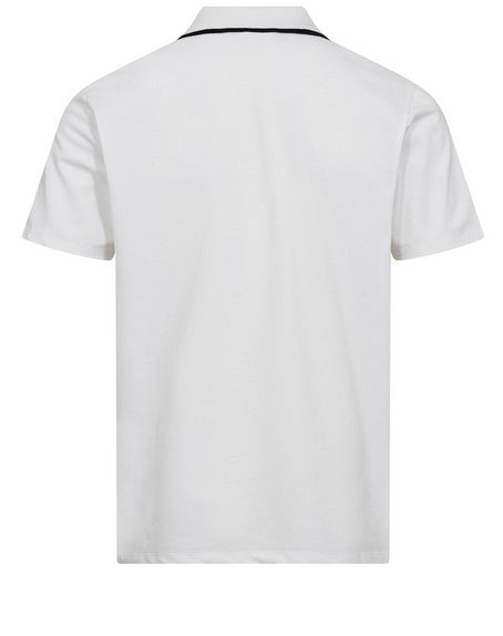 Bruun & Stengade BS Syros Regular Fit Polo Shirt - White