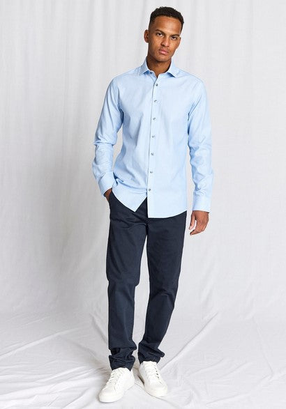 Bruun & Stengade Thorbjorn Modern Fit Shirt - Light Blue