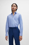 Hugo Boss Koey Oxford Shirt in Light Blue