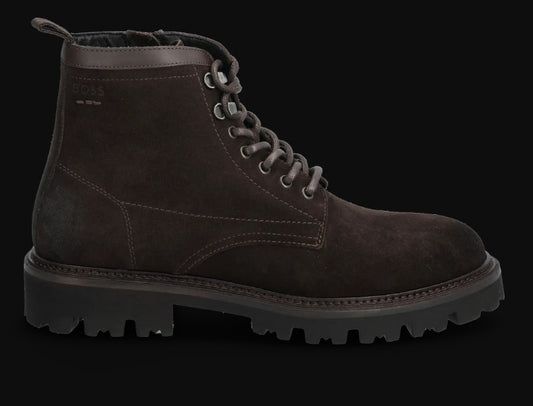 Hugo Boss Julyo Brown Suede Boot