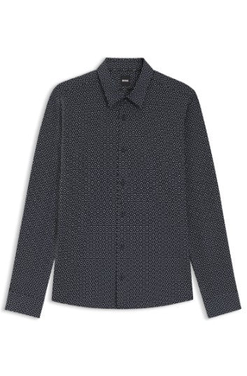 Hugo Boss Roan Printed Jersey Shirt