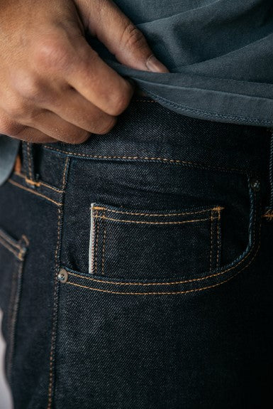Hiroshi Kato 10.5oz Selvedge "The Hammer" Straight- Indigo One Wash