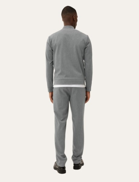 Les Deux Como Bomber Jacket - Grey Melange