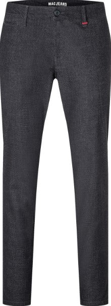 Mac Jeans Lennox Printed Pant - Anthracite
