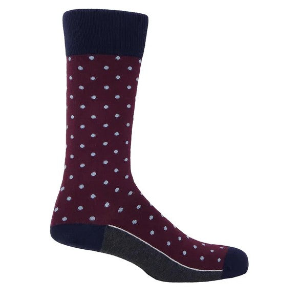 Peper Harow Pin Polka Socks
