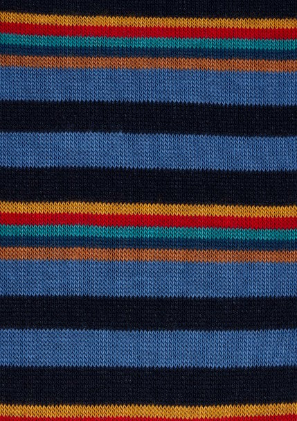 Paul Smith 'Artist Stripe' Socks - Navy