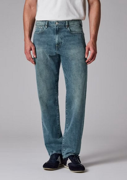 Paul Smith Relaxed Tapered-Fit Antique Wash 'Organic Vintage Stretch' Jeans
