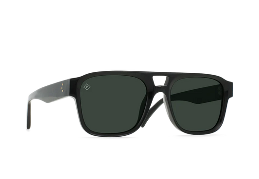 Raen Optics Rifka Polarized Sunglasses - Recycled Black / Green
