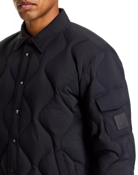 Rag & Bone Dane Quilted Shirt Jacket - Black
