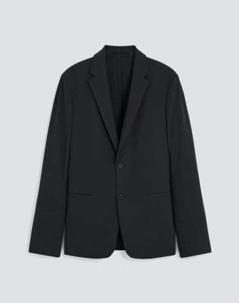 Theory Clinton Blazer in Precision Ponte - Black