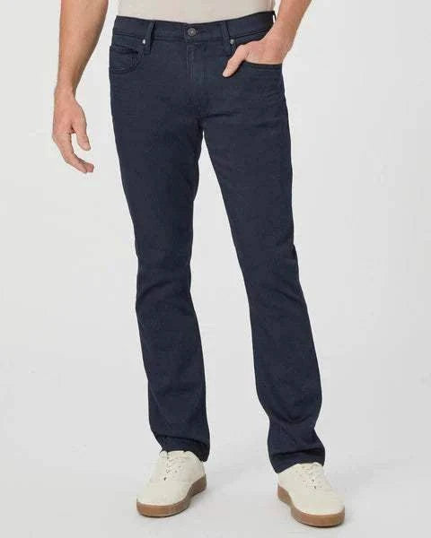Transcend Federal slim straight dark navy blue men's jeans
