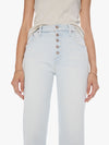 Mother Pixie Tomcat Ankle Jeans in Pina Colada Paradise