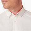 Mizzen + Main S/S Leeward Shirt in Peach Triangle Geo
