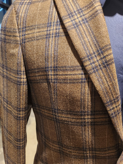 SAND Star Napoli 6135/230 Navy/Brown Glen Plaid