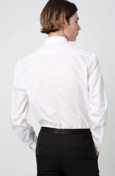 Hugo Jason Shirt in White Hugo Boss Red Label