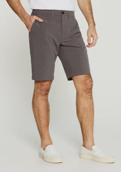 7 Diamonds Momentum Stretch Short - Charcoal
