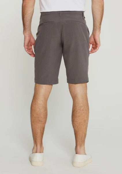 7 Diamonds Momentum Stretch Short - Charcoal