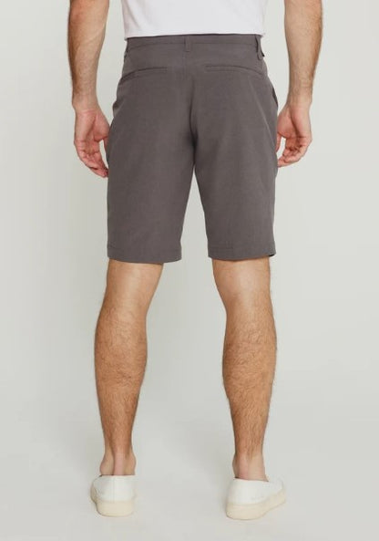 7 Diamonds Momentum Stretch Short - Charcoal