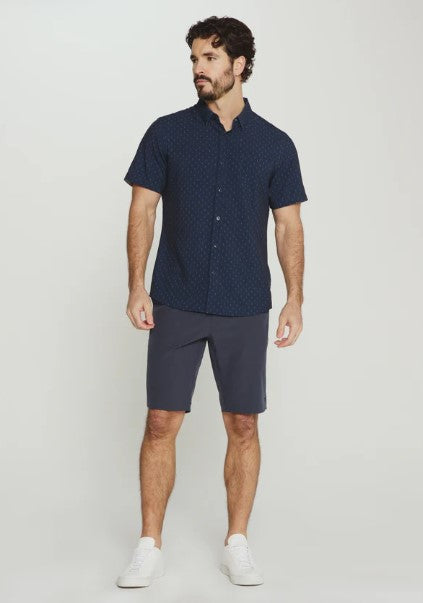 7 Diamonds Momentum Stretch Short - Navy
