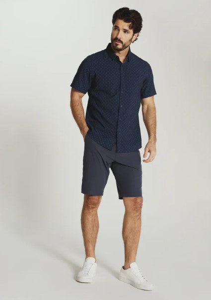 7 Diamonds Momentum Stretch Short - Navy
