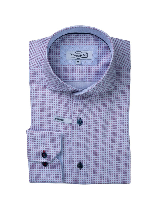 7 Downie St. 9088 Long Sleeve Sport Shirts - Pink