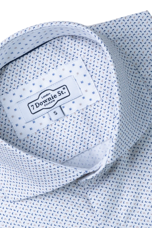 7 Downie St. 9092 Long Sleeve Sport Shirts - White