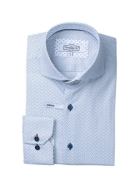 7 Downie St. 9093 Long Sleeve Sport Shirts - White