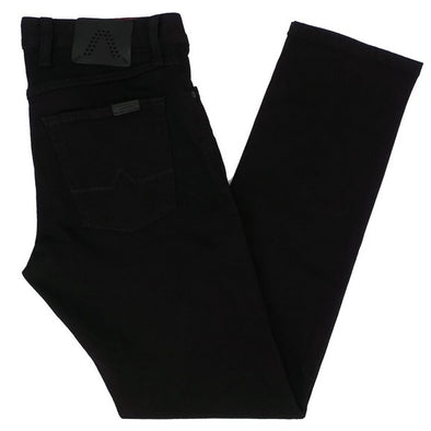 Alberto Pipe Jean in Black