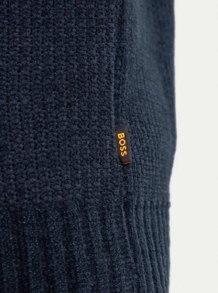 Hugo Boss Amarson Knit Sweater Hugo Boss Orange