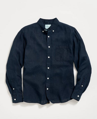 Billy Reid Tuscumbia Linen Shirt Button Down