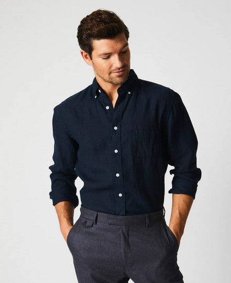 Billy Reid Tuscumbia Linen Shirt Button Down Billy Reid