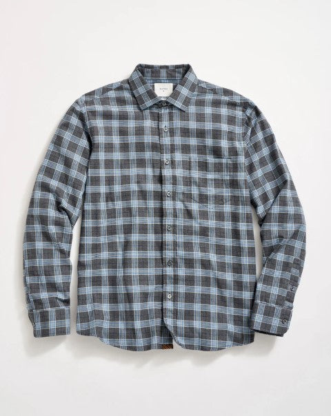 Billy Reid Melange Plaid Cypress Shirt