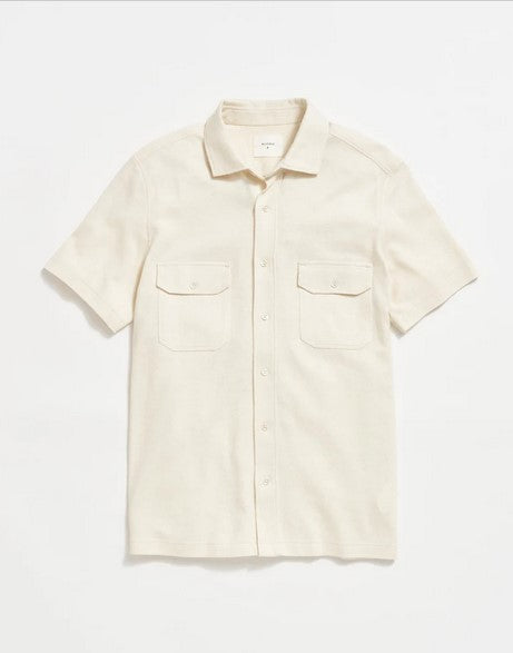 Billy Reid S/S Hemp Cotton Knit Shirt Billy Reid