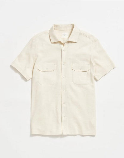 Billy Reid S/S Hemp Cotton Knit Shirt Billy Reid